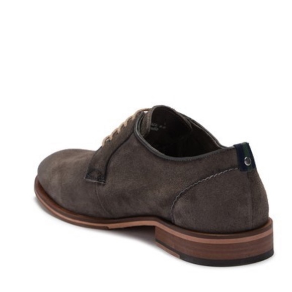 Modern Fiction Realist Plain Toe Suede Derby Shoe - Picture 2 of 12